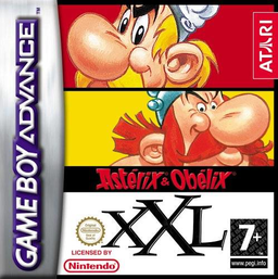 Asterix & Obelix Paf Them All box art for GameBoy Advance